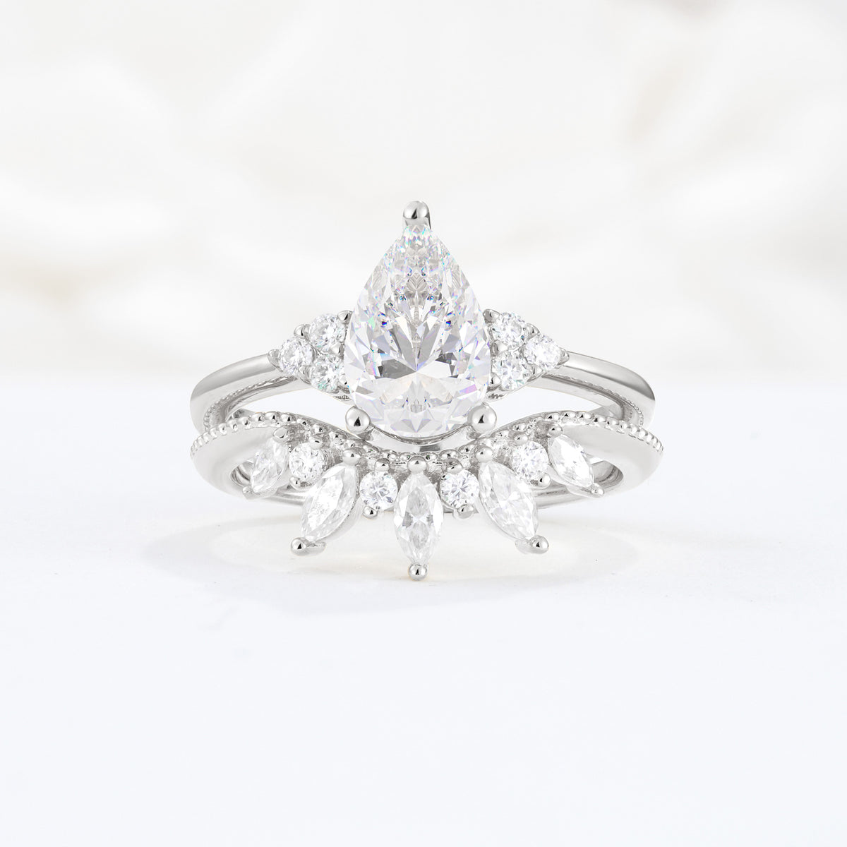 SR17119 Moissanite Ring - Additional view