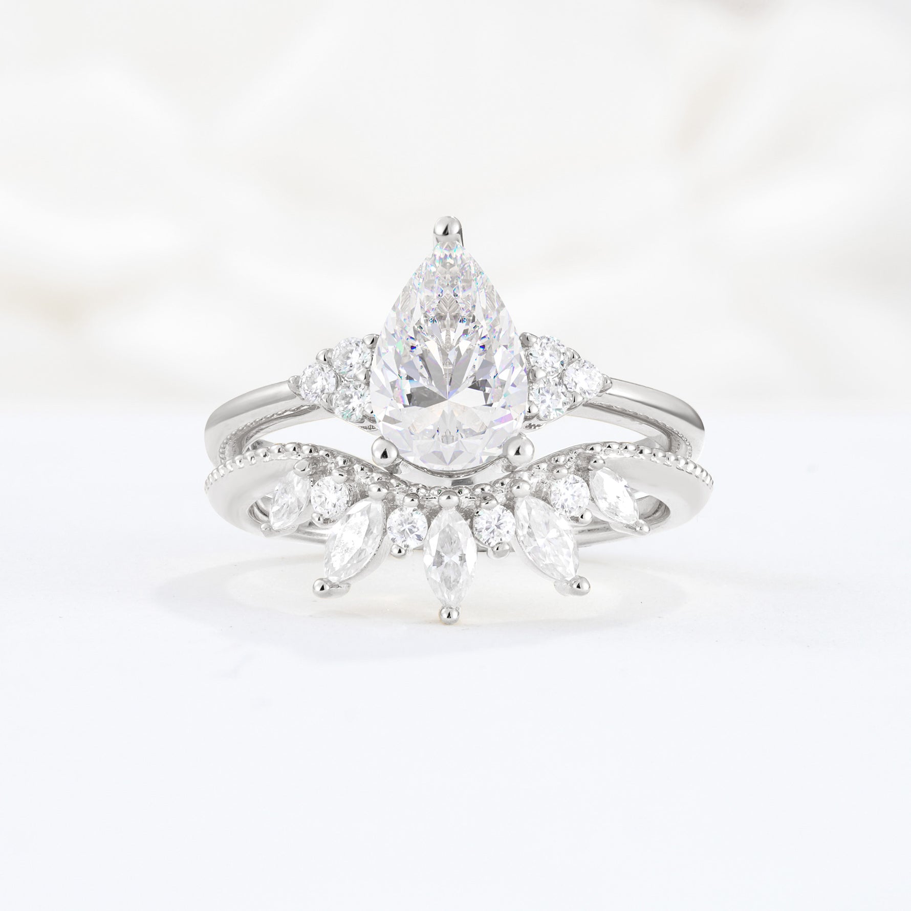 SR17119 Moissanite Ring - Additional view