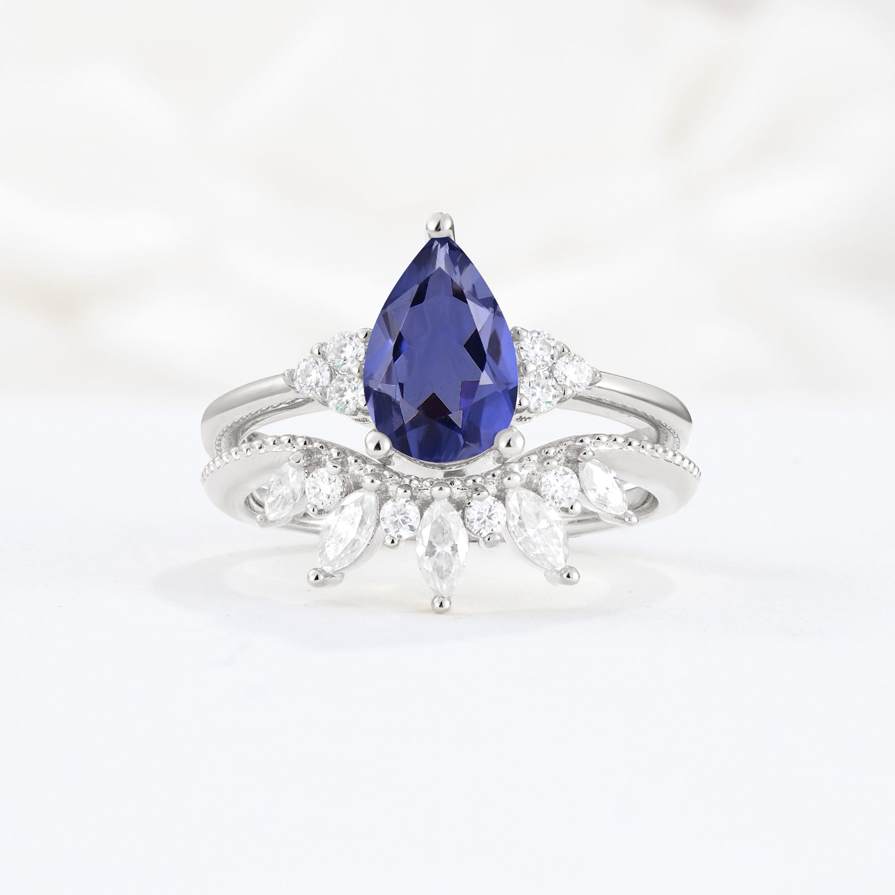 SR17119 Tanzanite Ring - Additional view
