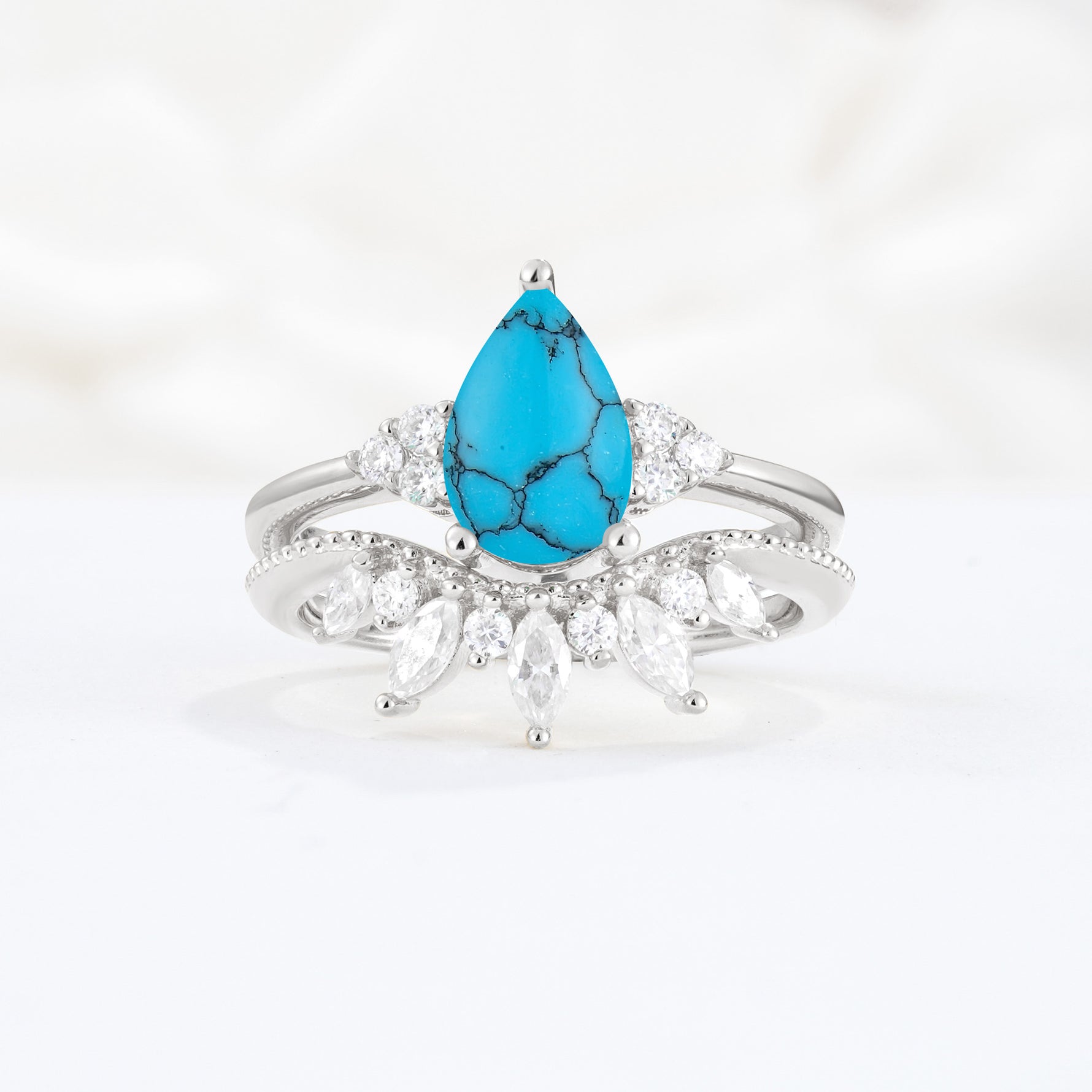 SR17119 Turquoise Ring - Additional view