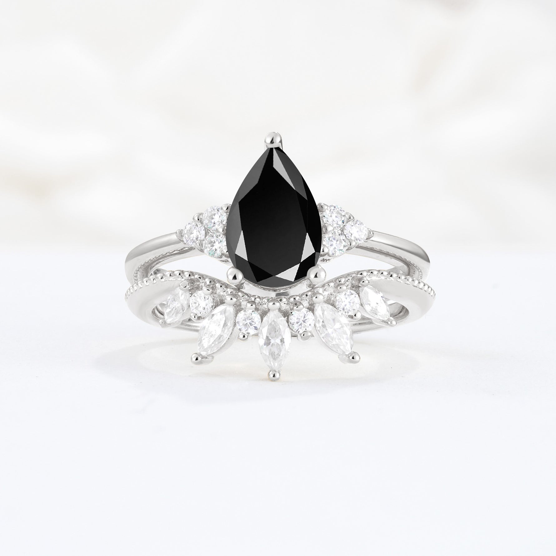 SR17119 Black Onyx Ring - Additional view