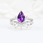 SR17119 Amethyst Ring - Additional view