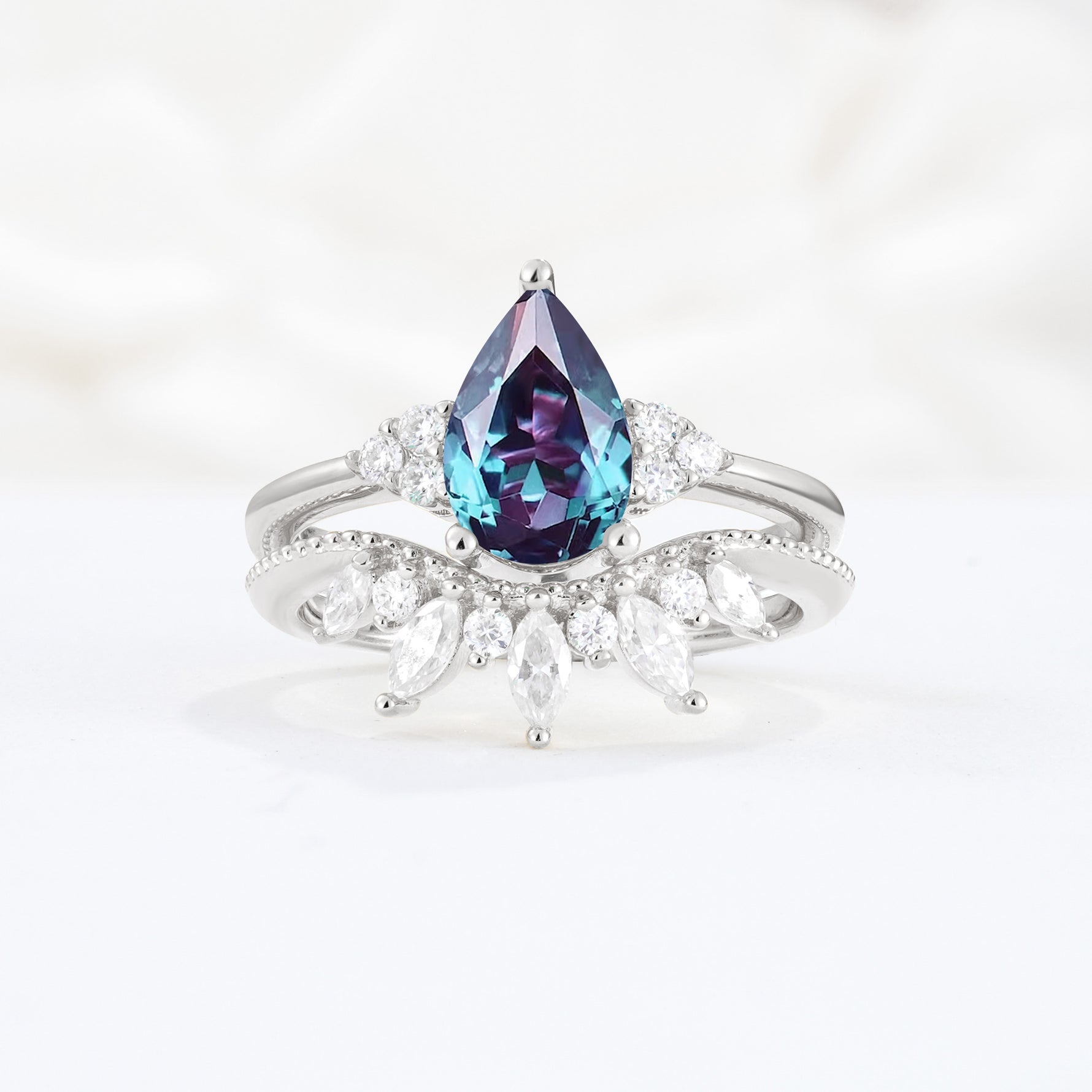 SR17119 Alexandrite Ring - Additional view