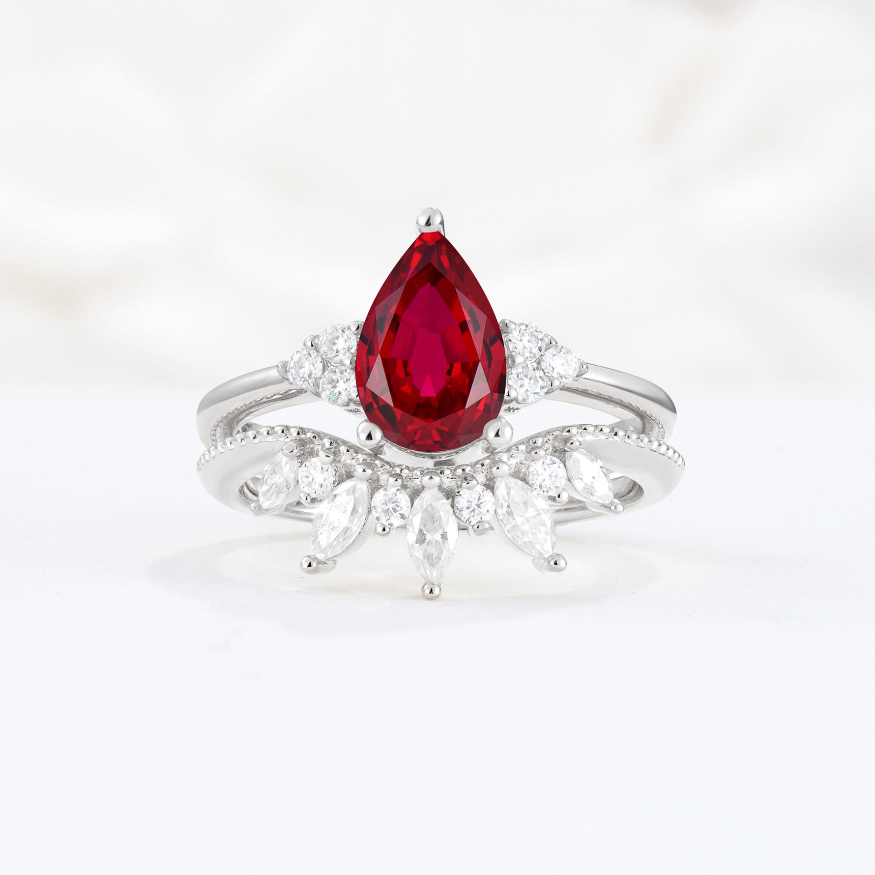 SR17119 Ruby Ring - Additional view