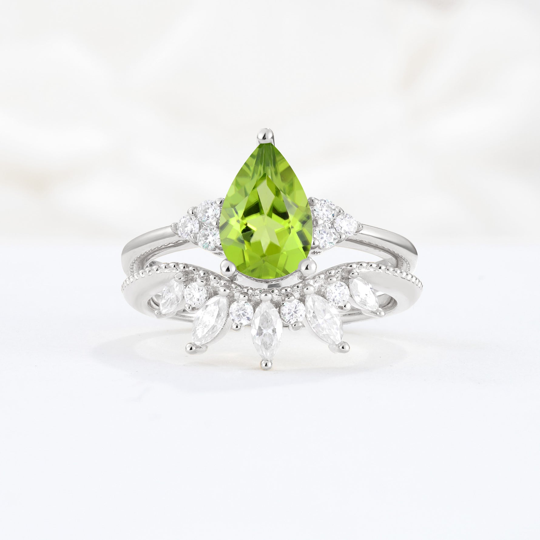 SR17119 Peridot Ring - Additional view
