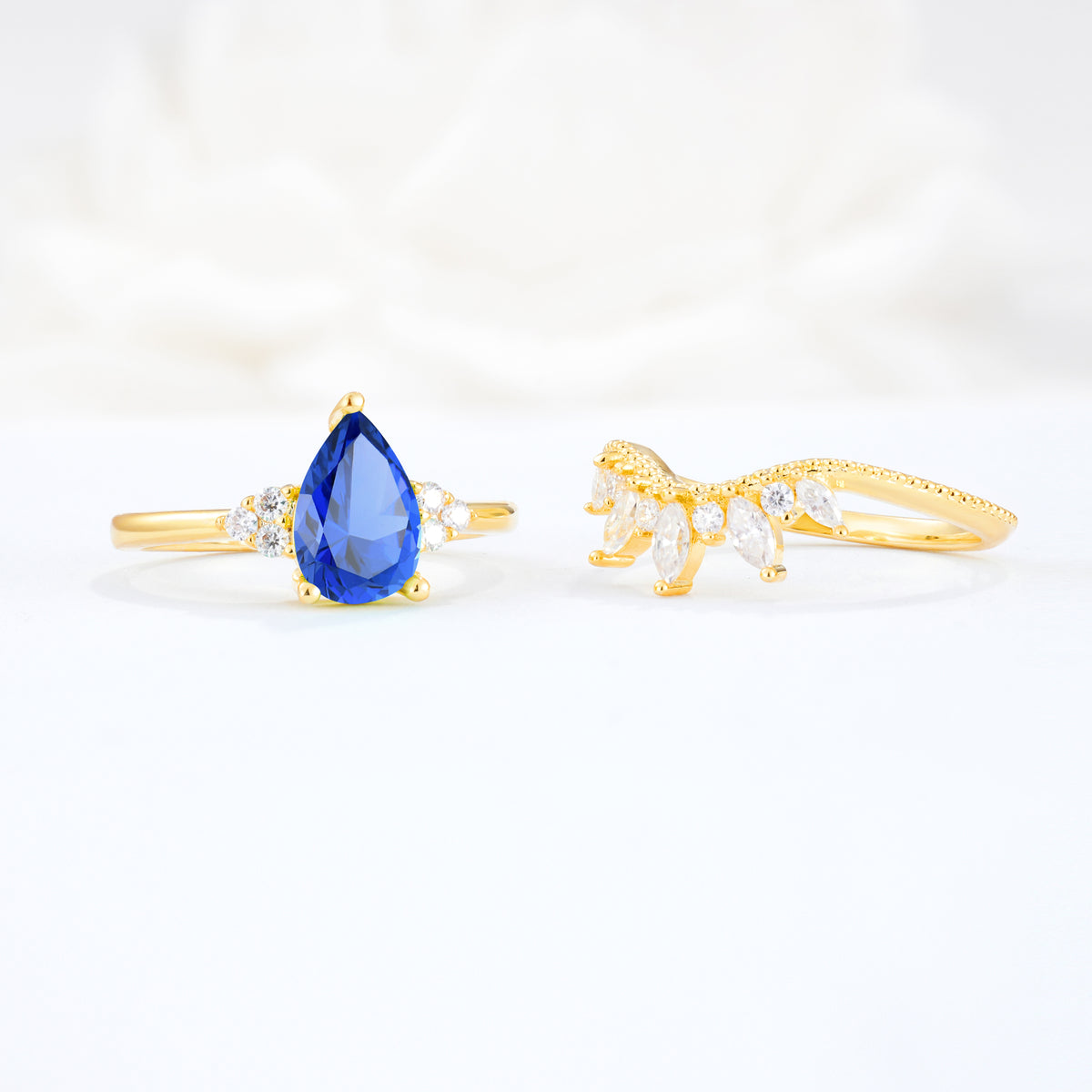 SR17119 Sapphire Ring - Additional view