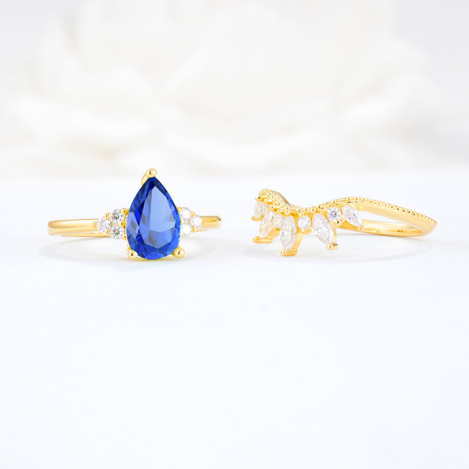 SR17119 Sapphire Ring - Additional view