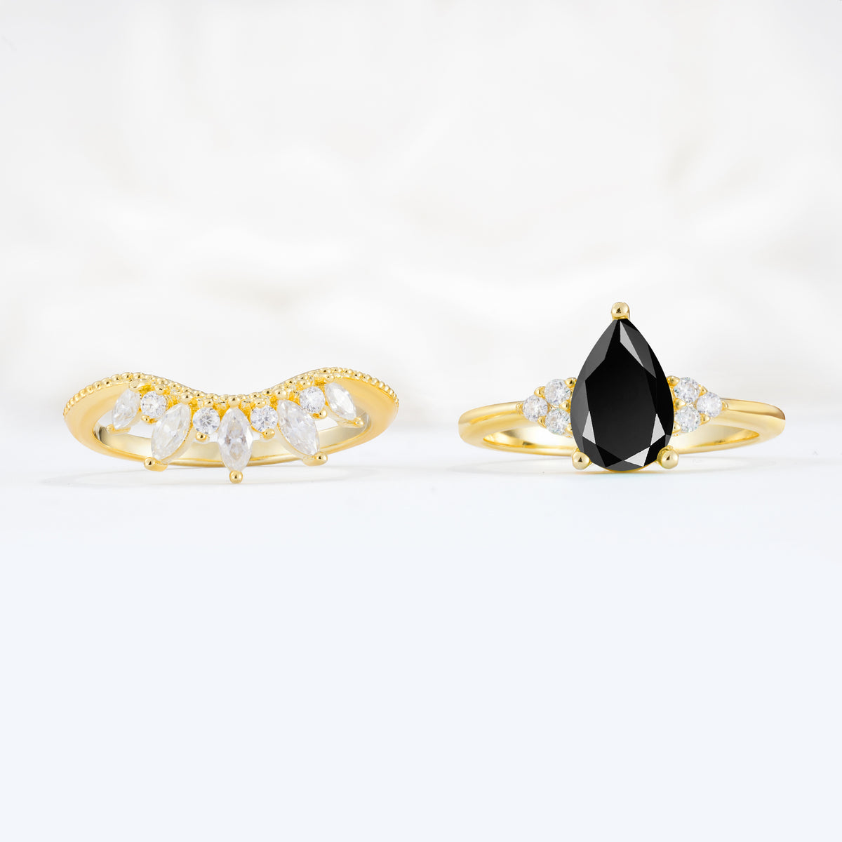 SR17119 Black Onyx Ring - Additional view