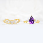 SR17119 Amethyst Ring - Additional view