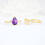 SR17119 Amethyst Ring - Additional view