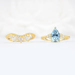 SR17119 Aquamarine Ring - Additional view