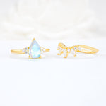 SR17119 Moonstone Ring - Additional view