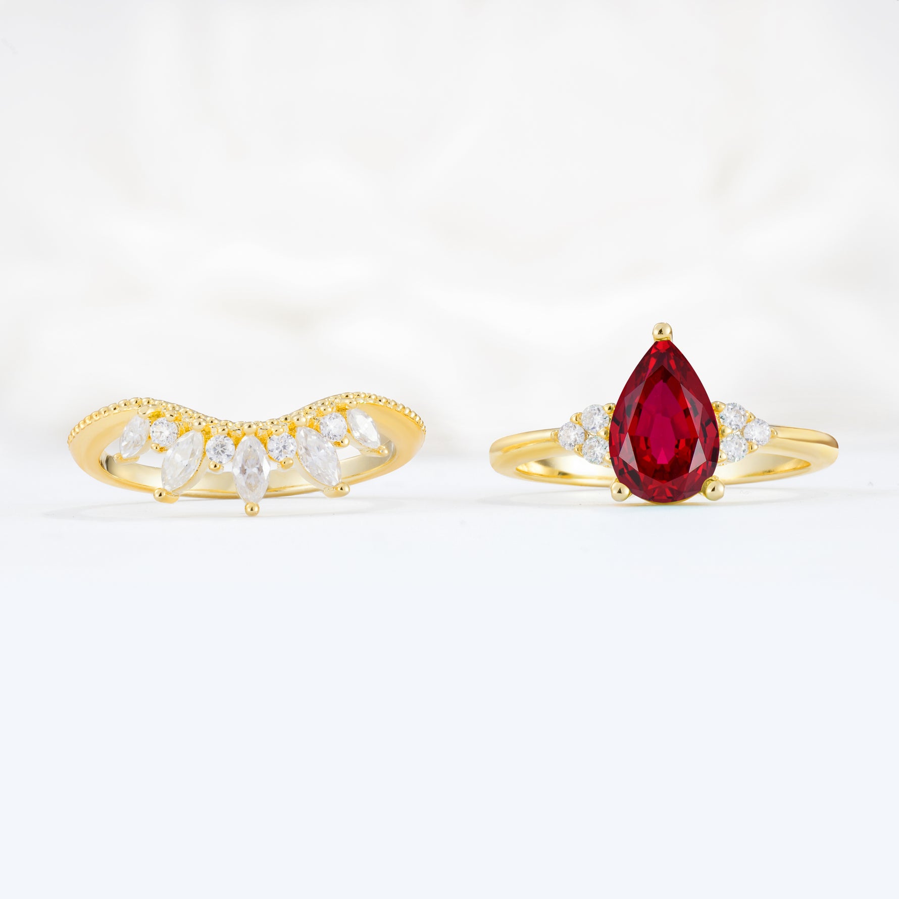 SR17119 Ruby Ring - Additional view