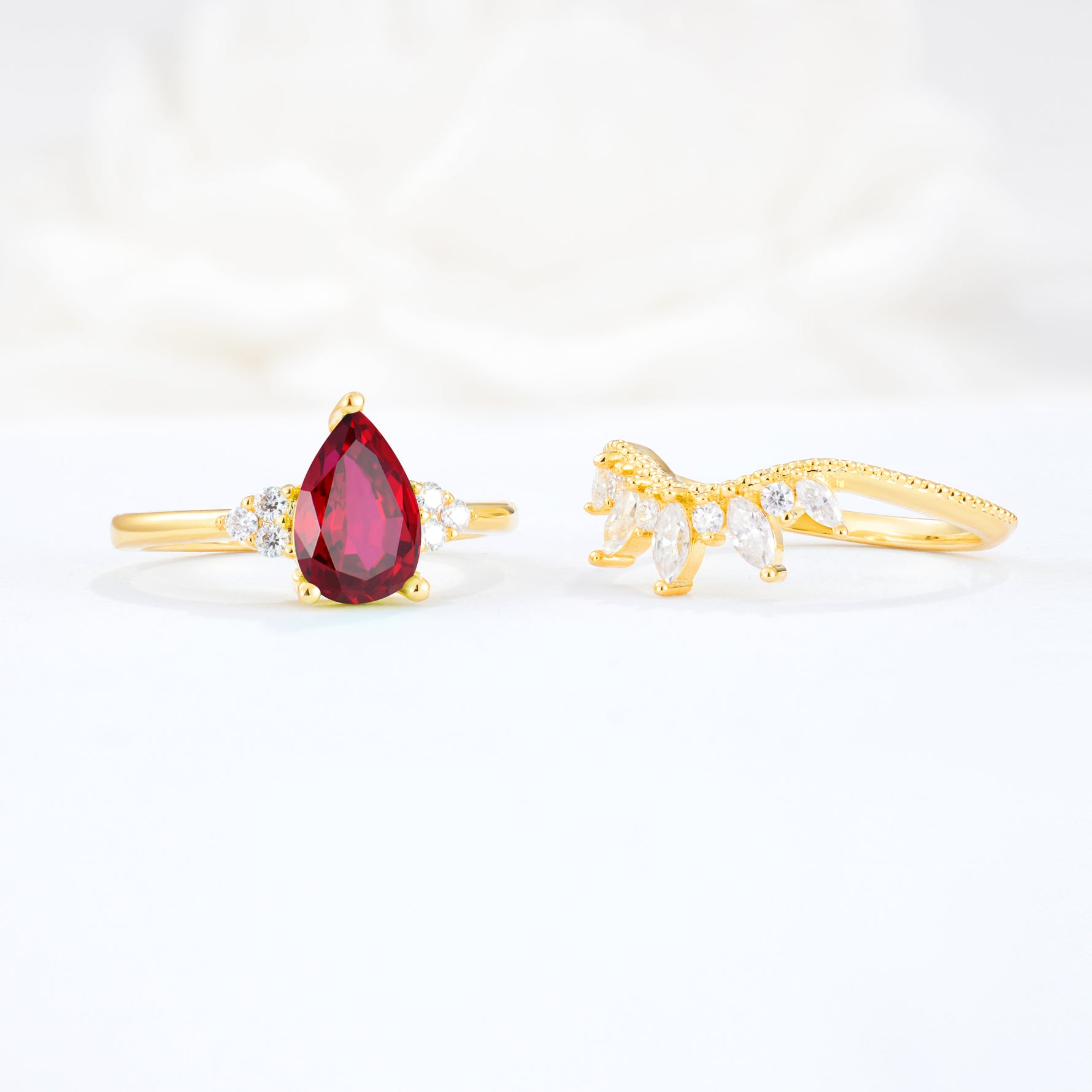 SR17119 Ruby Ring - Additional view