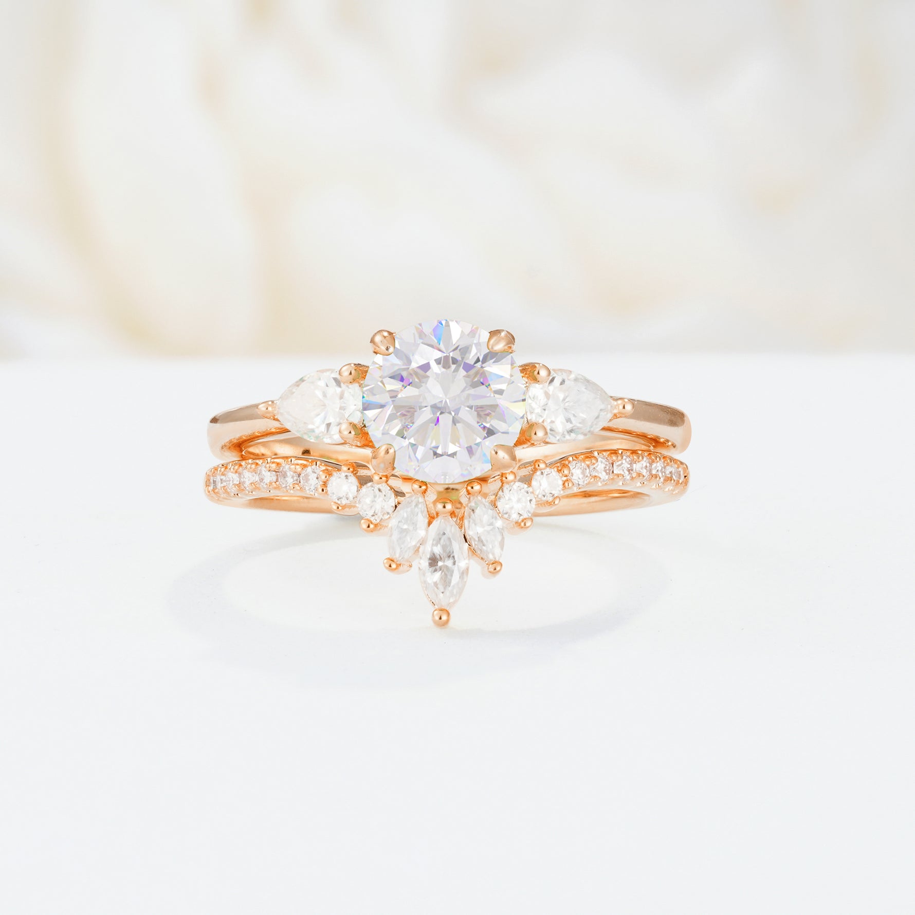 SR17120 Moissanite Ring - Additional view