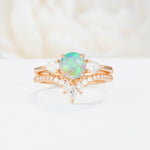 SR17120 Fire Opal Ring - Additional view