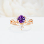 SR17120 Amethyst Ring - Additional view