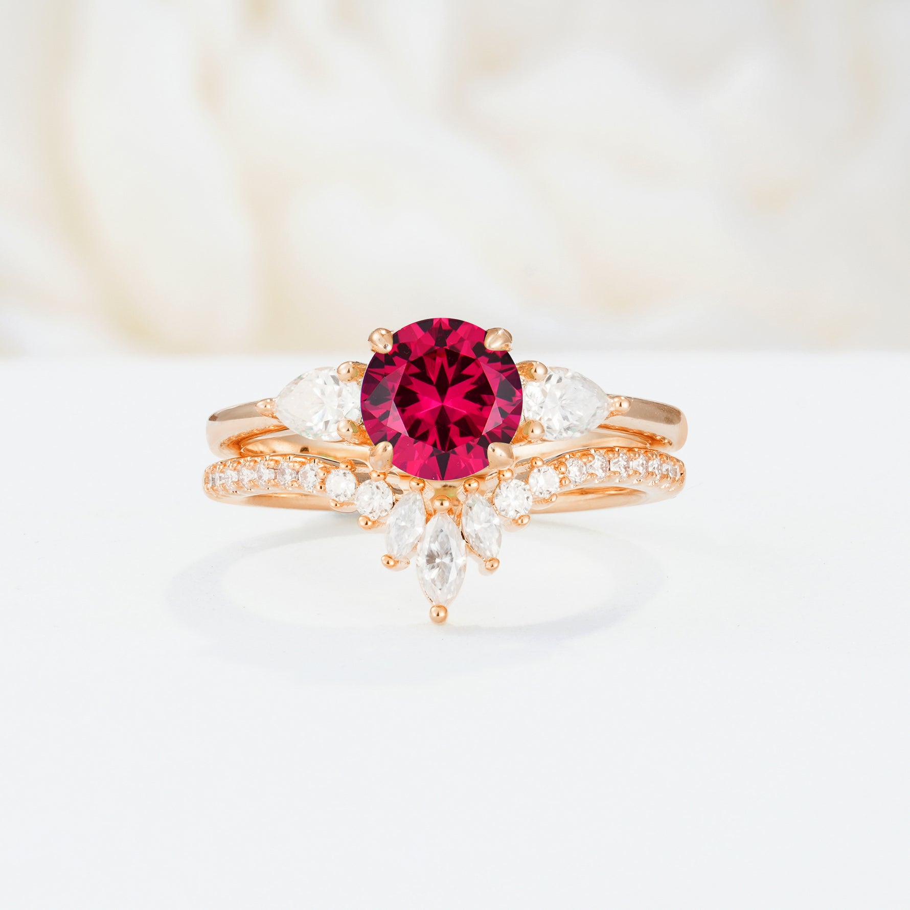 SR17120 Ruby Ring - Additional view