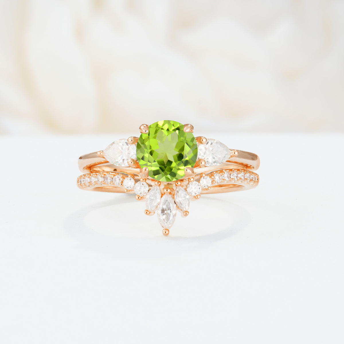 SR17120 Peridot Ring - Additional view