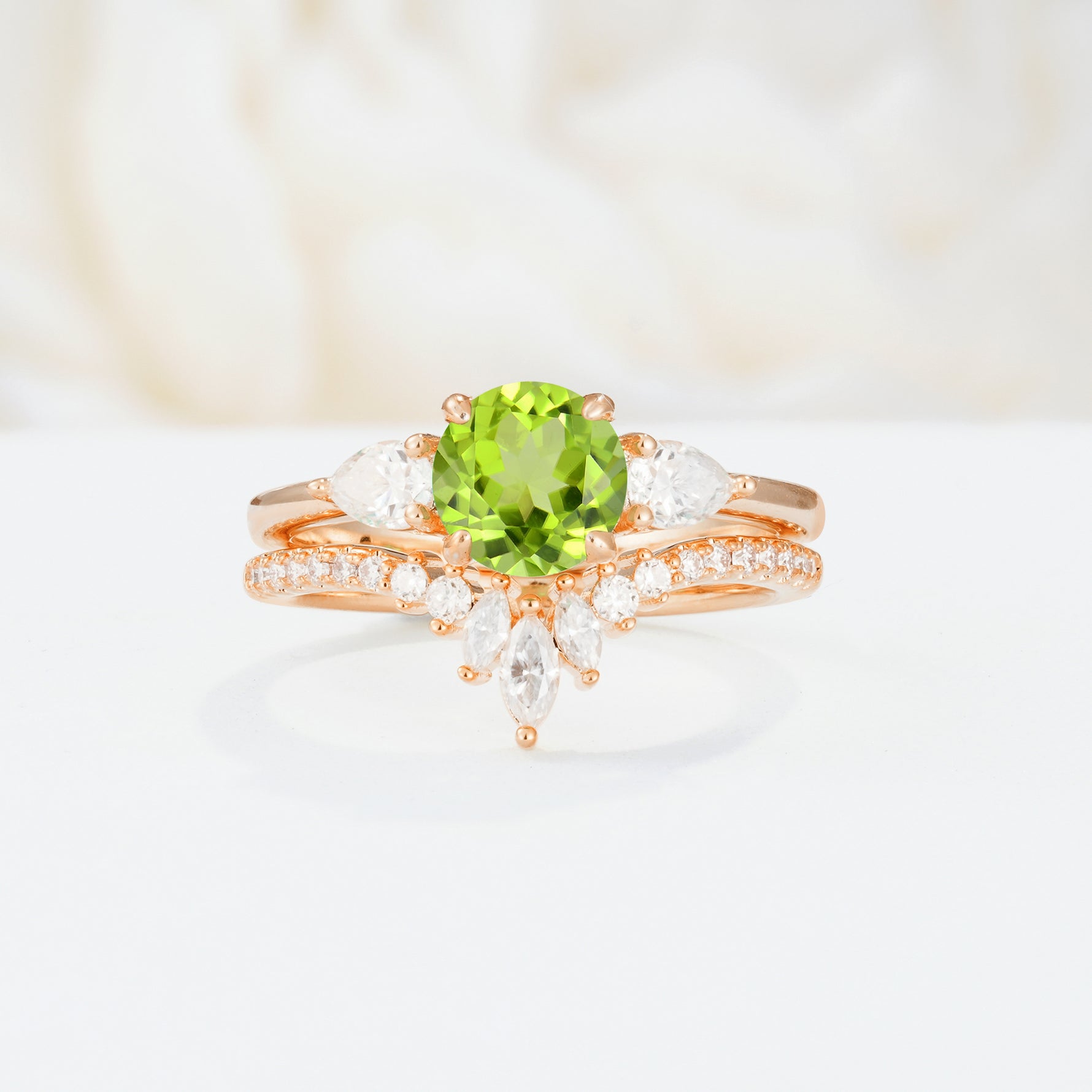 SR17120 Peridot Ring - Additional view