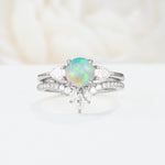 SR17120 Fire Opal Ring - Additional view