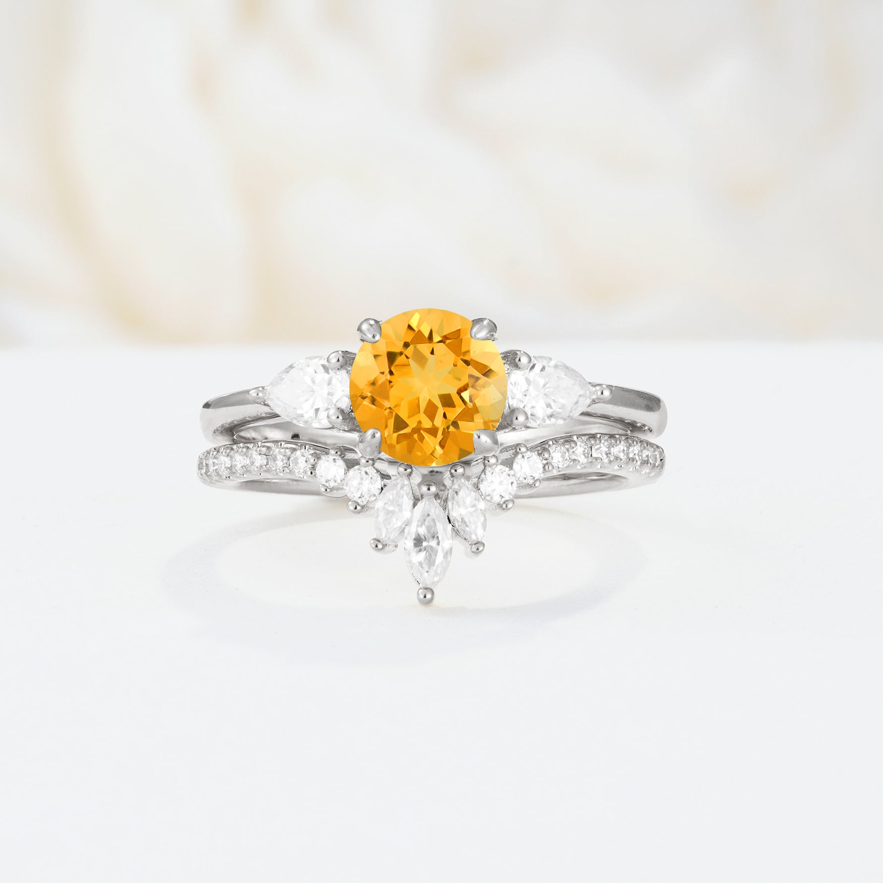 SR17120 Citrine Ring - Additional view