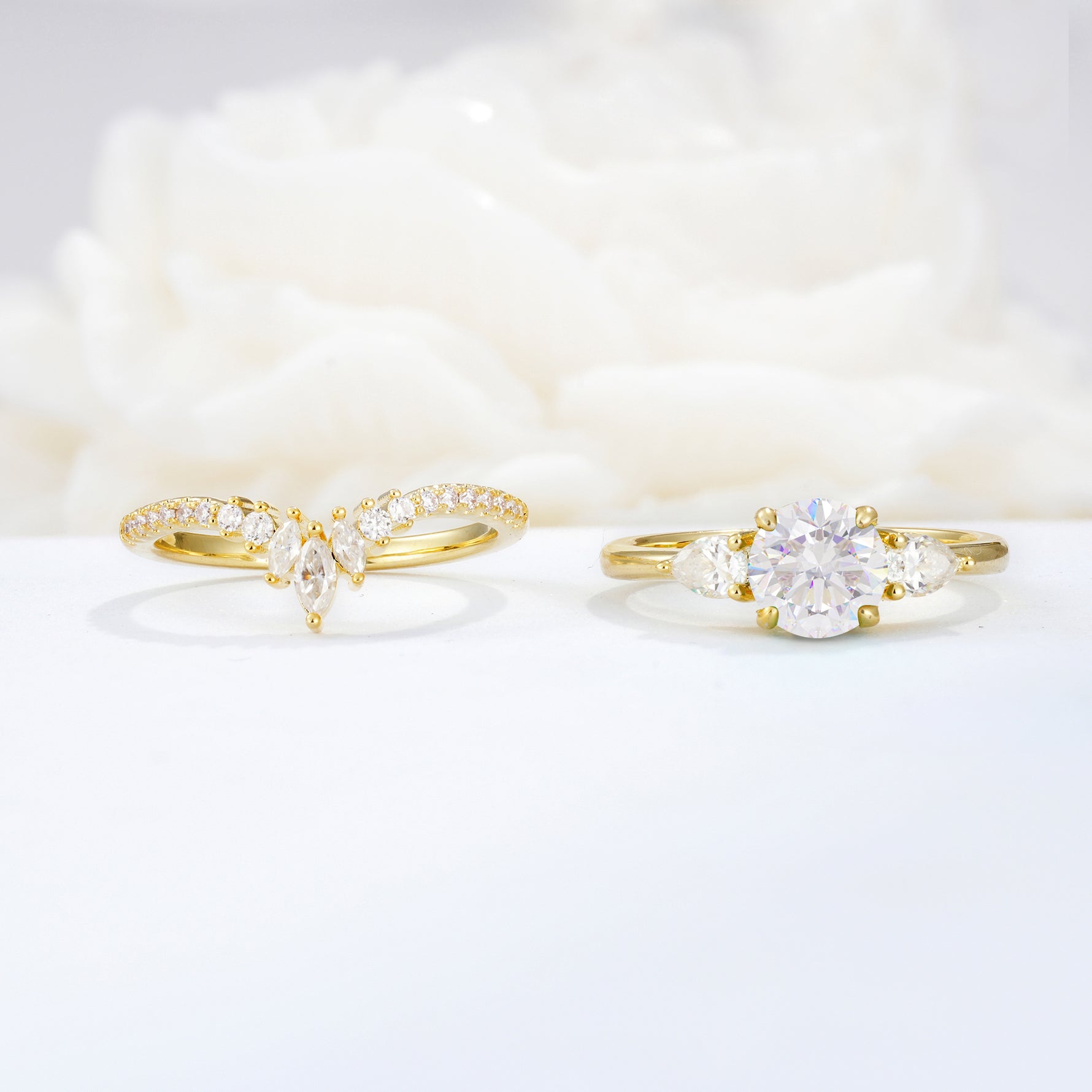 SR17120 Moissanite Ring - Additional view