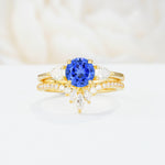 SR17120 Sapphire Ring - Additional view