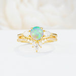 SR17120 Fire Opal Ring - Additional view