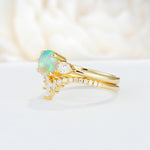 SR17120 Fire Opal Ring - Additional view