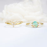 SR17120 Fire Opal Ring - Additional view