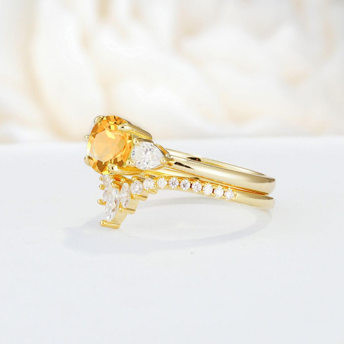 SR17120 Citrine Ring - Additional view