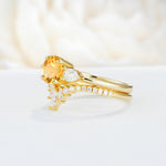 SR17120 Citrine Ring - Additional view