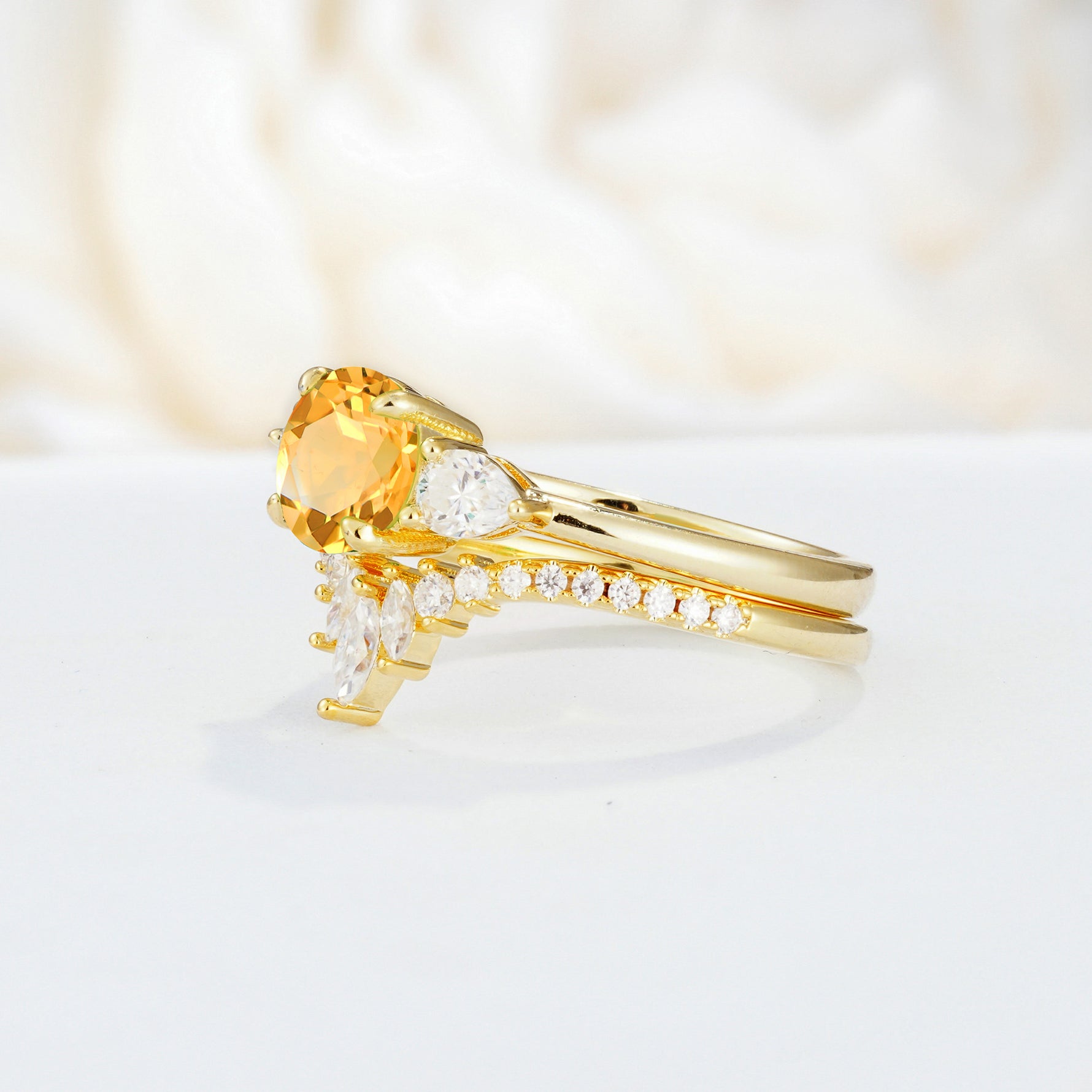 SR17120 Citrine Ring - Additional view