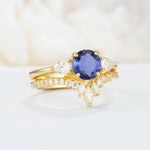 SR17120 Tanzanite Ring - White-Gold