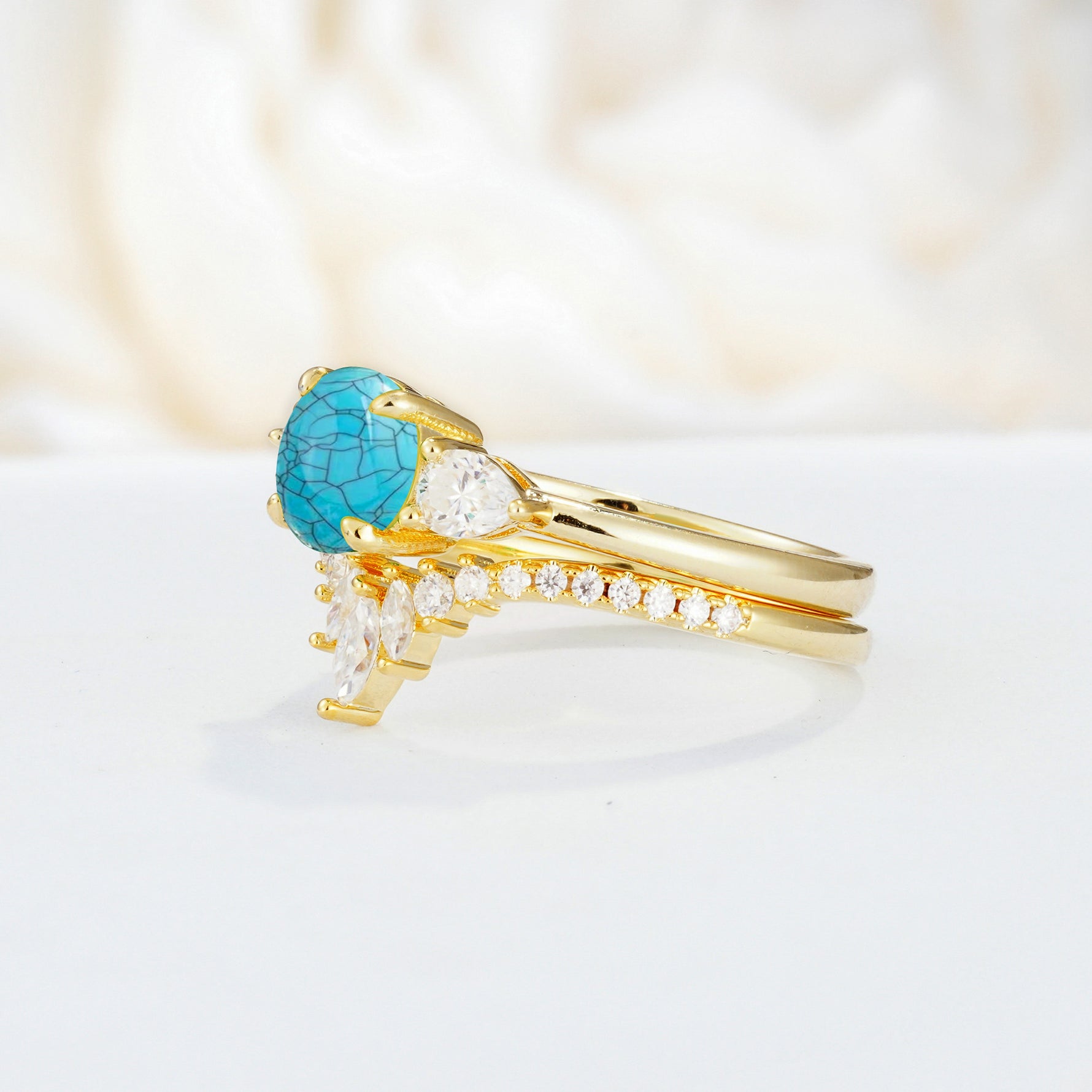 SR17120 Turquoise Ring - Additional view