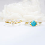 SR17120 Turquoise Ring - Additional view