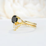 SR17120 Black Onyx Ring - Additional view