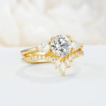 SR17120 Lab Diamond Ring - White-Gold