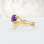 SR17120 Amethyst Ring - Additional view