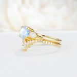 SR17120 Moonstone Ring - Additional view