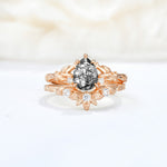 SR17127 Black Rutilated Quartz Ring - Additional view