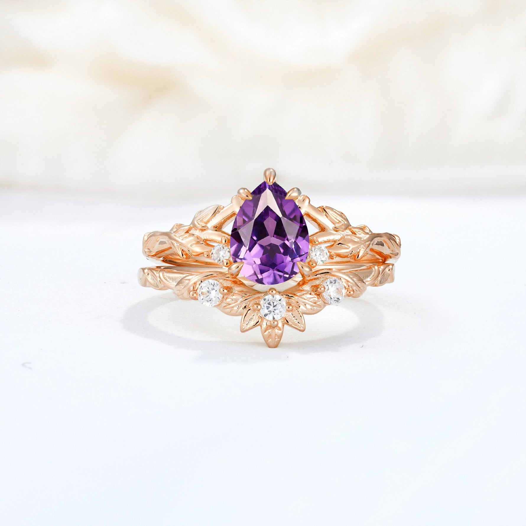 SR17127 Amethyst Ring - Additional view