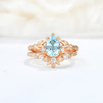 SR17127 Aquamarine Ring - Additional view