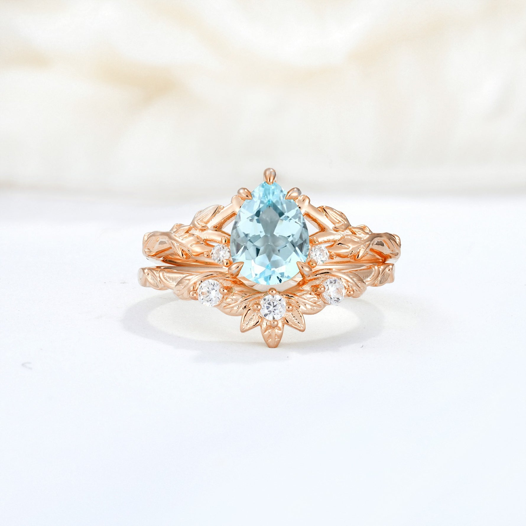 SR17127 Aquamarine Ring - Additional view