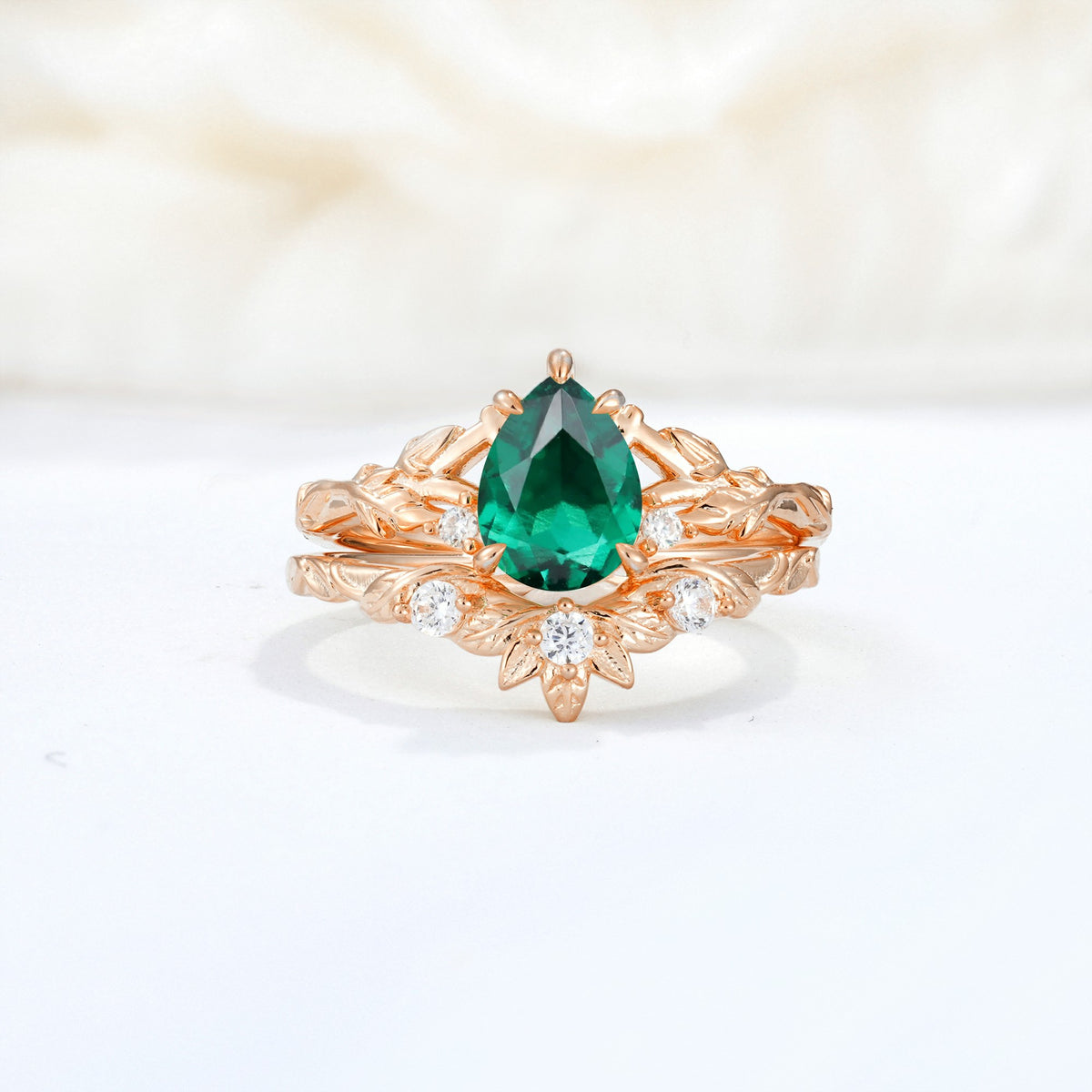 SR17127 Emerald Ring - Additional view