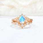 SR17127 Moonstone Ring - Additional view