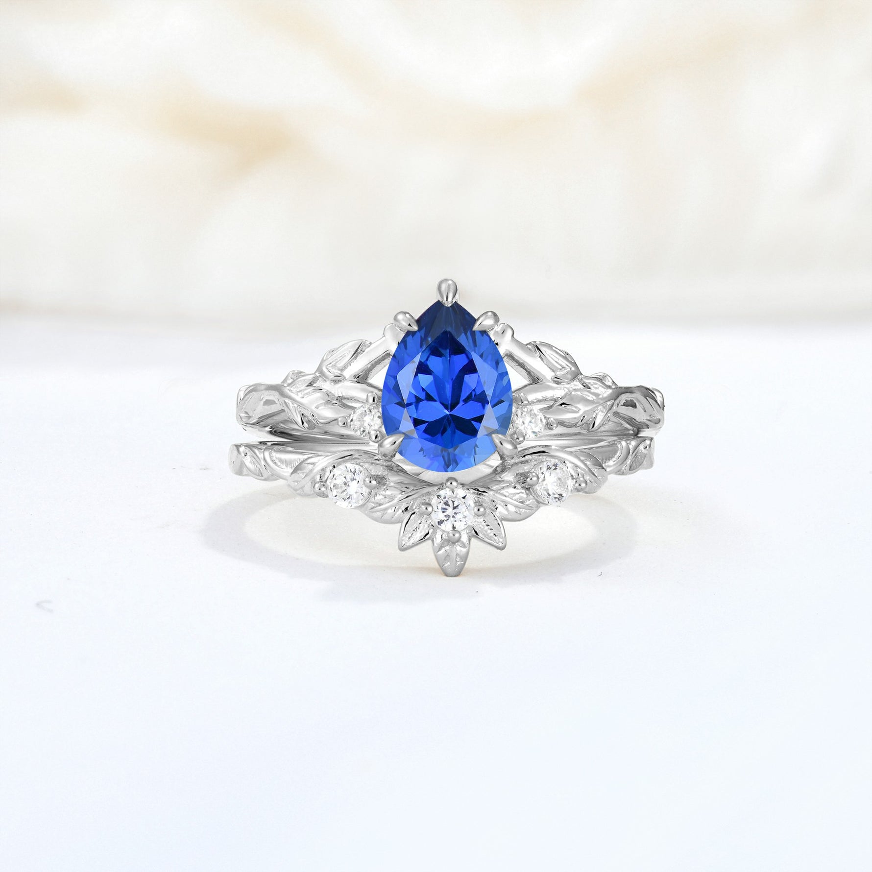 SR17127 Sapphire Ring - Additional view