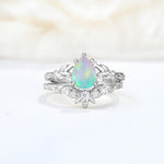 SR17127 Fire Opal Ring - Additional view