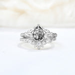 SR17127 Black Rutilated Quartz Ring - Additional view